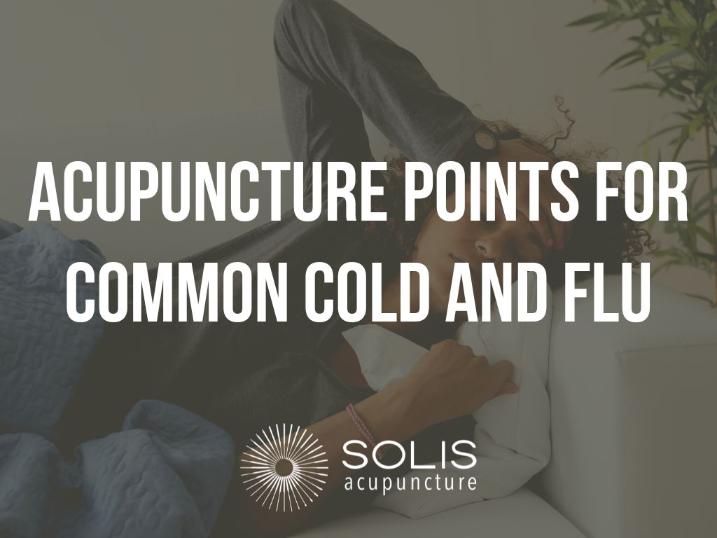 acupressure points for common cold