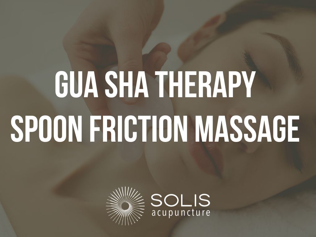 Guasha therapy spoon friction massage